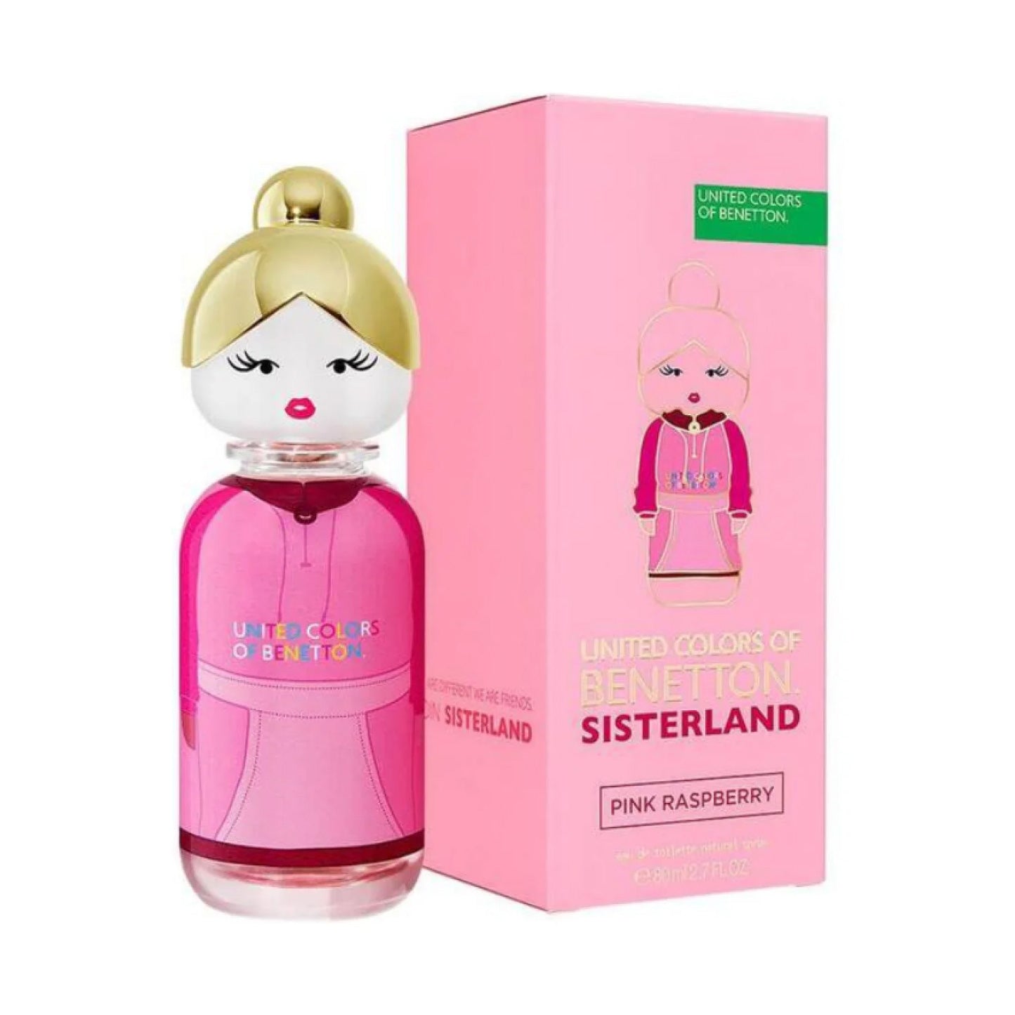 UCB Sisterland Pink Raspberry Eau De Toilette For Women- 80ml