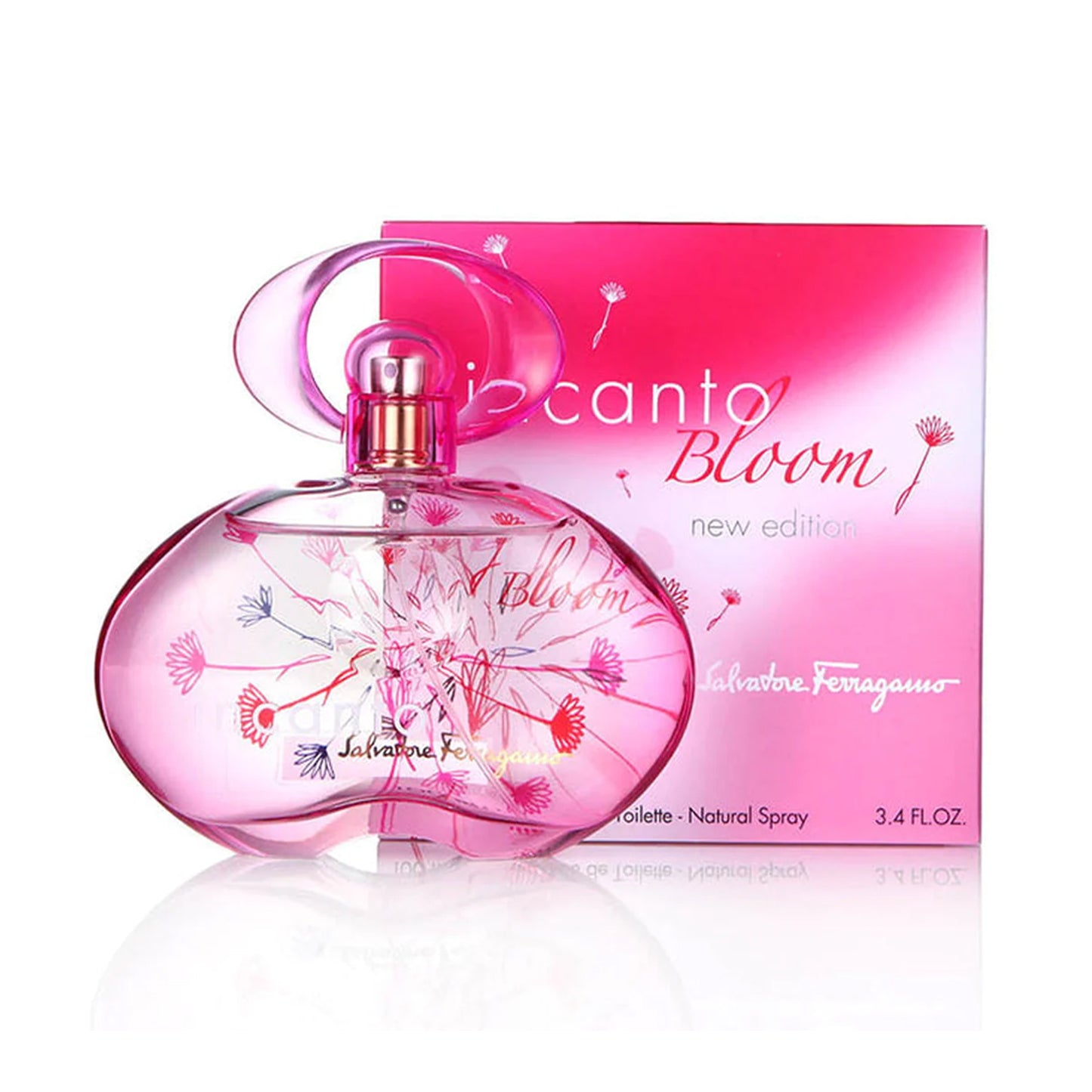 Salvatore Ferragamo Incanto Bloom Eau De Toilette For Women- 100ml