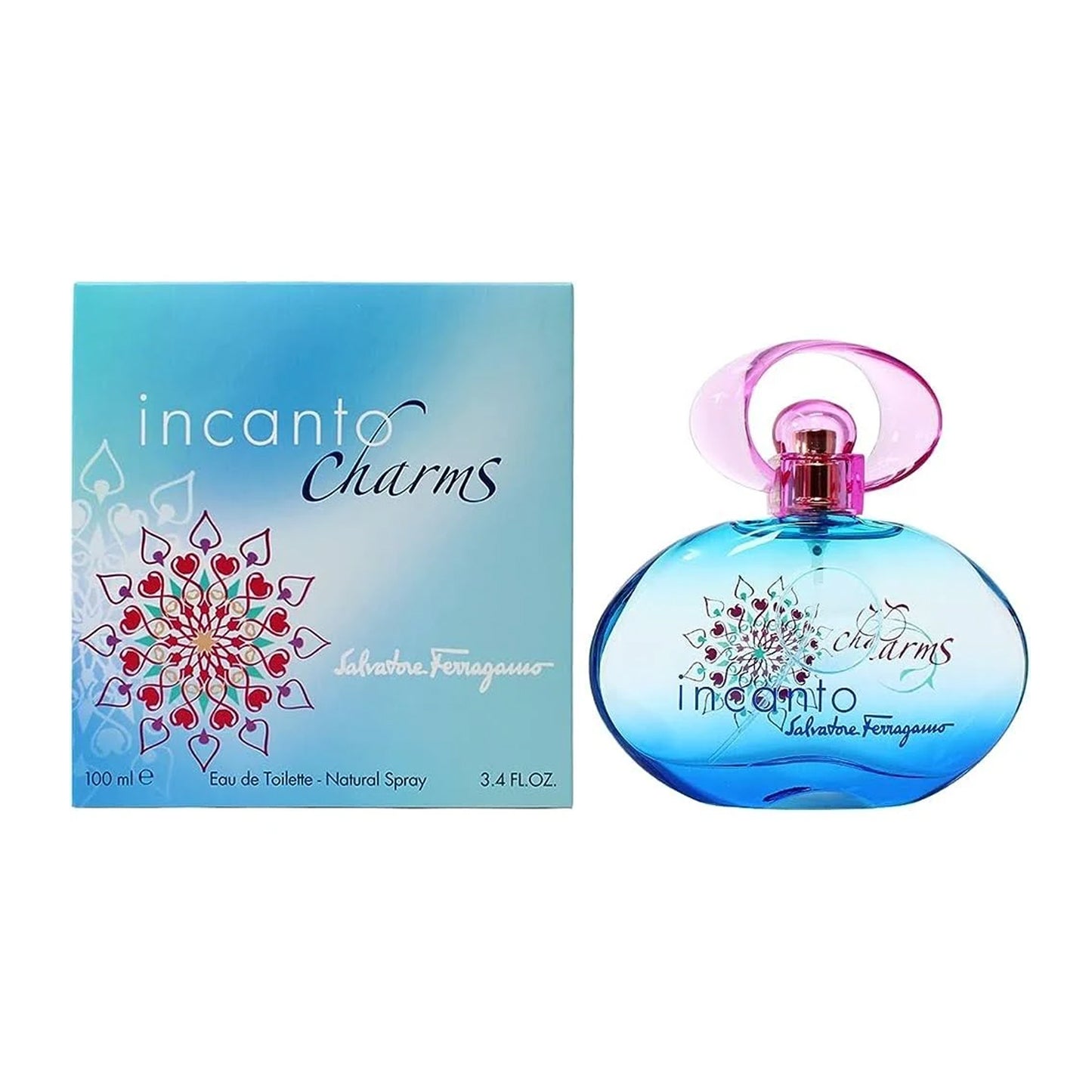 Salvatore Ferragamo Incanto Charms Eau De Toilette For Women- 100ml