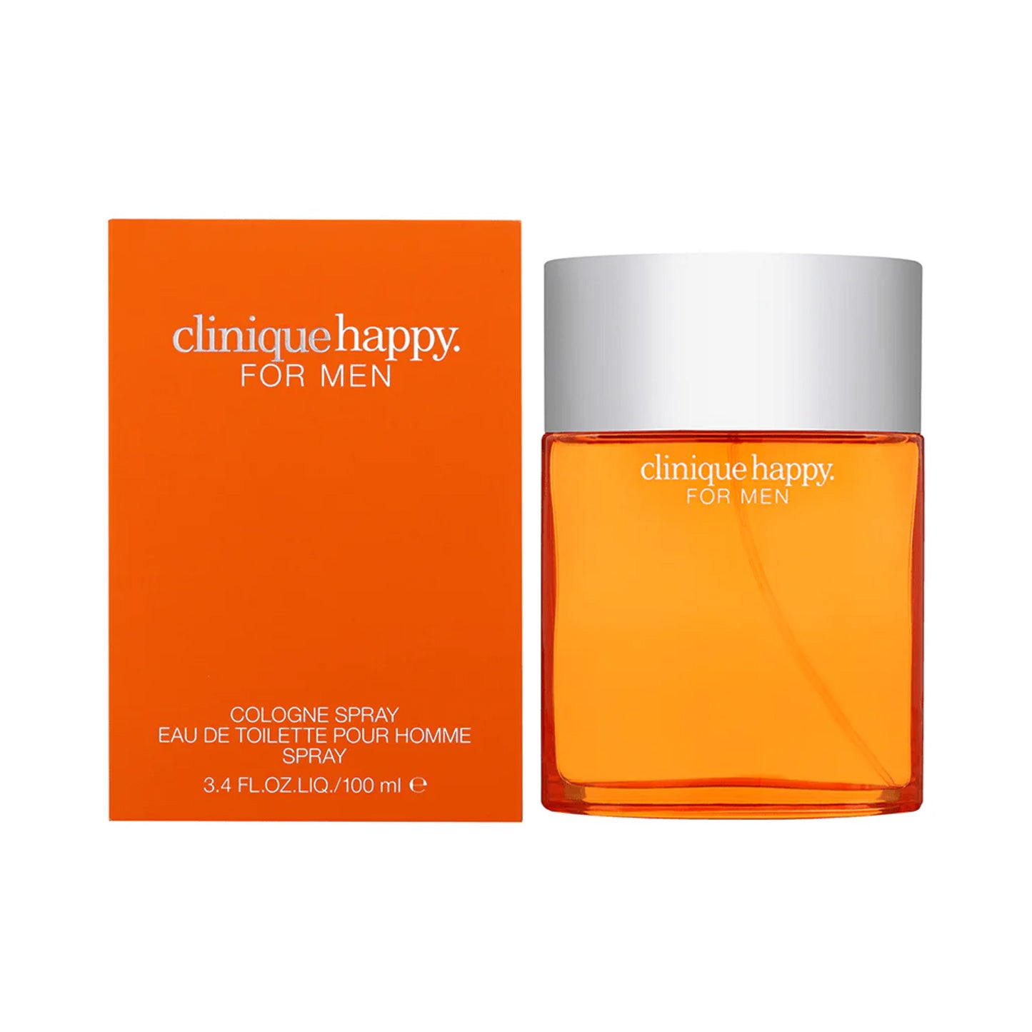 Clinique Happy  Cologne Spray Eau De Toilette For Men- 100ml