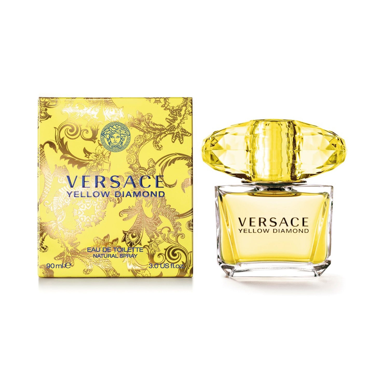 Versace Yellow Diamond Eau De Toilette For Women - 90ml