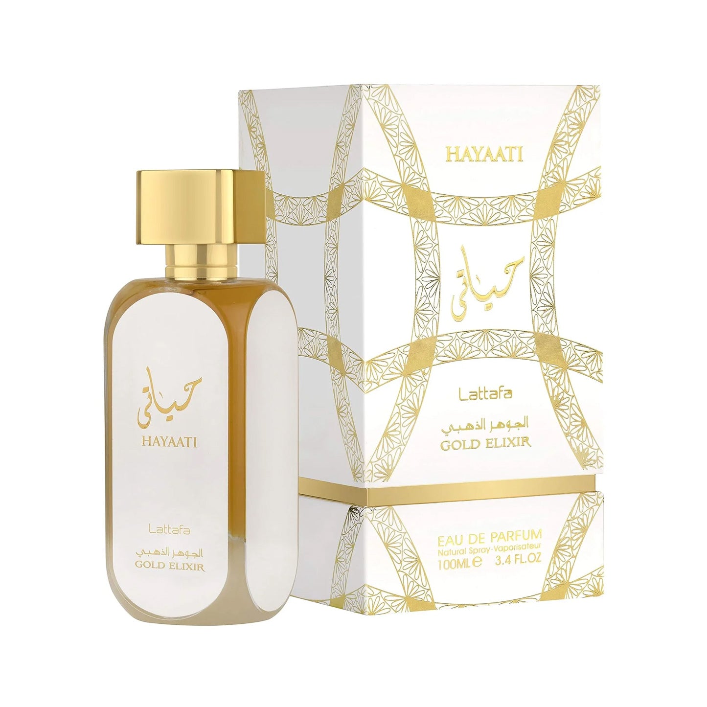 Lattafa Hayaati Gold Elixir Eau De Parfum For Men And Women- 100ml